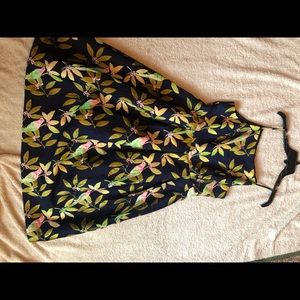 Fit and flare dress with pockets